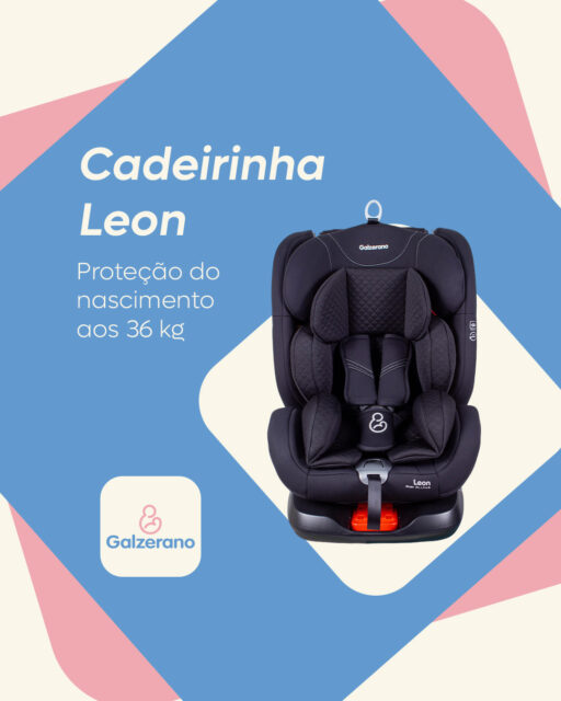 Com giro 360° e proteção avançada contra impactos laterais, a Cadeirinha Leon da Galzerano oferece segurança em todos os trajetos e direções, desde o primeiro passeio até os 36 kg. 

👉 7 posições de ajuste no encosto de cabeça 
👉 Assento com sistema de rotação 360° para facilitar o acesso ao bebê 
👉 Redutores de assento e de cabeça removíveis e laváveis 
👉 Cinto com indicador de travamento 
👉 Sistema de instalação mista: com segurança do veículo ou Isofix 
👉 Sistema de ancoragem Top Tether 

Visite uma de nossas lojas parceiras e saiba mais. 💛 

#cadeirinhaleon #cadeirinha360 #passeioseguro #proteçãoemcadafase #galzerano
