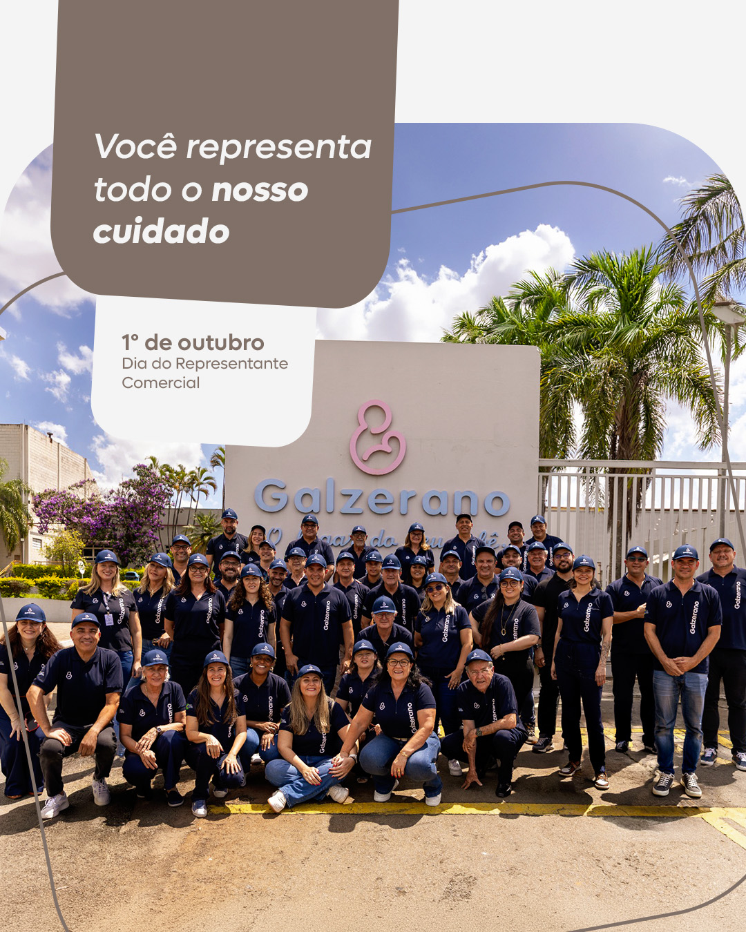 Hoje é dia de parabenizar e agradecer aos profissionais que abrem portas, aproximam parceiros e nos ajudam a levar nosso cuidado e nossa qualidade para milhares de famílias em todo o país. 

Feliz Dia do Representante Comercial! 💛 

#diadorepresentantecomercial #parceria #cuidado #galzerano